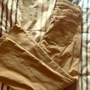 Levi’s Perfectly Slimming 512s-medium brown color